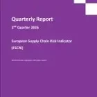 📊 European Supply Chain Risk Indicator (ESCRI) – Update